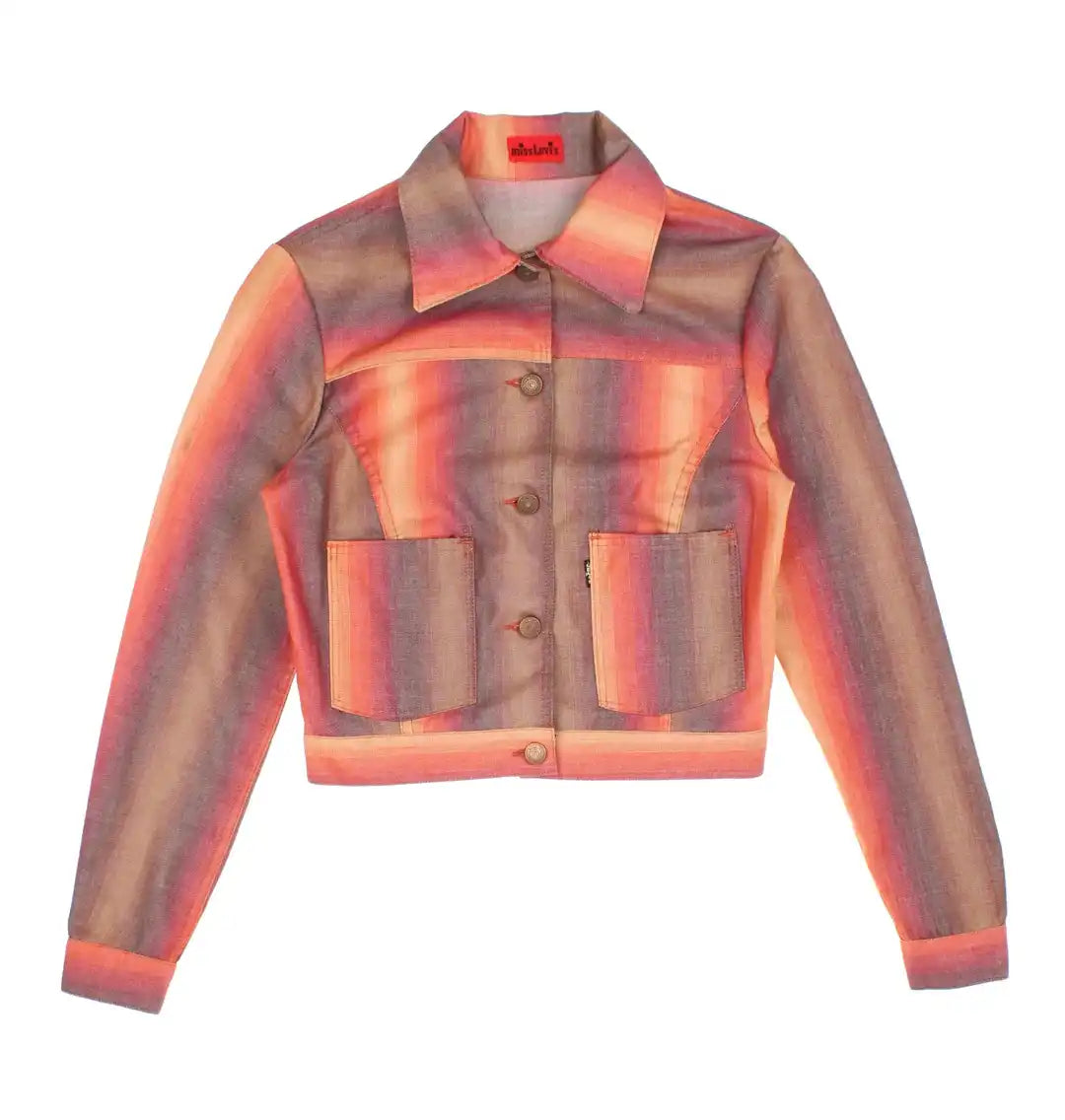 Women’s Sunset Gradient Cropped Jacket